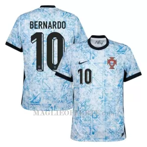 Maglia Portogallo Bernardo Silva 10 Gara Away Euro 2024