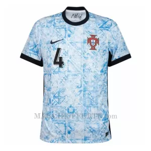 Maglia Portogallo Rúben Dias 4 Gara Away Euro 2024