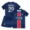Maglia Paris Saint-Germain Bradley Barcola 29 Bambino Gara Home 2024/25