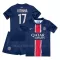 Maglia Paris Saint-Germain Vitinha 17 Bambino Gara Home 2024/25