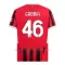 Maglia AC Milan Gabbia 46 Gara Home 2024/25