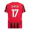 Maglia AC Milan Okafor 17 Gara Home 2024/25