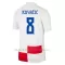 Maglia Croazia Mateo Kovacic 8 Gara Home Euro 2024