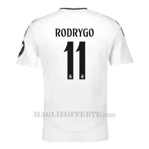 Maglia Real Madrid Rodrygo Goes 11 Gara Home 2024/25