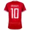 Maglia Danimarca Eriksen 10 Gara Home Euro 2024