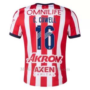 Maglia CD Guadalajara C. Cowell 16 Gara Home 2024/25