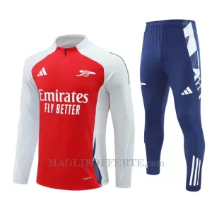 Arsenal Tuta felpata da allenamento 2024/25 Rosso Arsenal Tuta felpata da allenamento 2024/25 Rosso