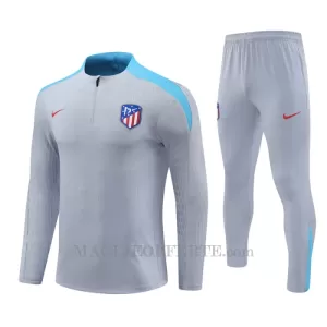 Atlético Madrid Tuta felpata da allenamento 2024/25 Grigio Atlético Madrid Tuta felpata da allenamento 2024/25 Grigio