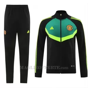 Manchester United Tute da giacca da allenamento 2024/25 Nero Manchester United Tute da giacca da allenamento 2024/25 Nero
