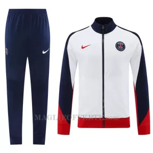 Paris Saint-Germain Tute da giacca da allenamento 2024/25 Bianco Paris Saint-Germain Tute da giacca da allenamento 2024/25 Bianco