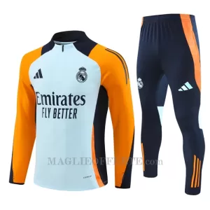 Real Madrid Tuta felpata da allenamento 2024/25 Blu Real Madrid Tuta felpata da allenamento 2024/25 Blu