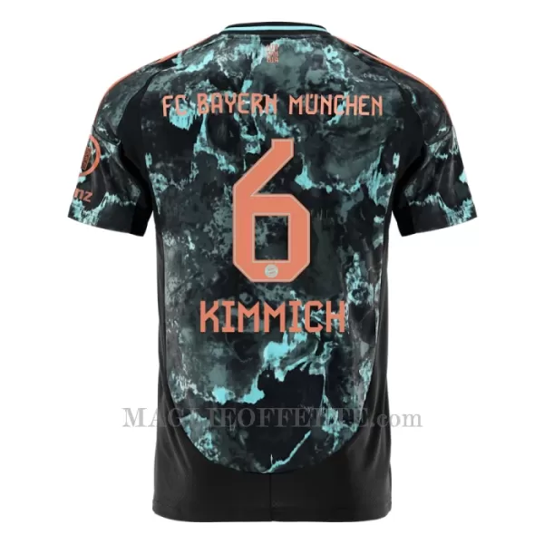 Maglia FC Bayern Monaco Joshua Kimmich 6 Bambino Gara Away 2024/25