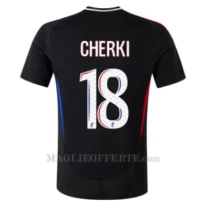Maglia Olympique Lione Rayan Cherki 18 Gara Away 2024/25