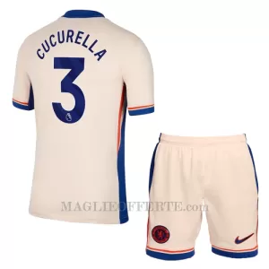 Maglia Chelsea Marc Cucurella 3 Bambino Gara Away 2024/25