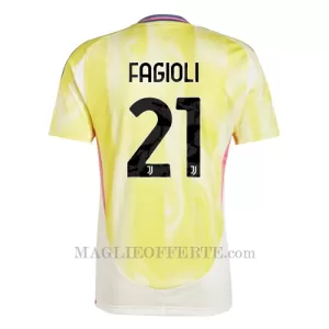 Maglia Juventus Fagioli 21 Gara Away 2024/25