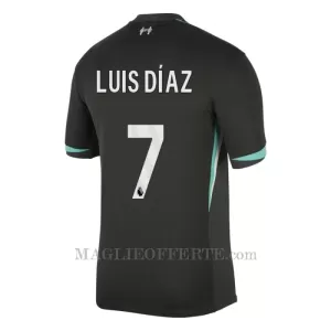 Maglia Liverpool Luis Díaz 7 Gara Away 2024/25