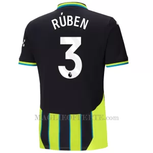 Maglia Manchester City Rúben Dias 3 Gara Away 2024/25