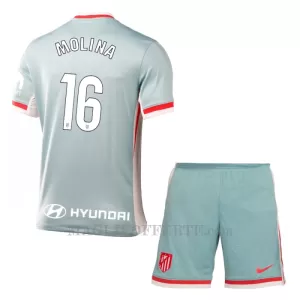 Maglia Atlético Madrid Molina 16 Bambino Gara Away 2024/25