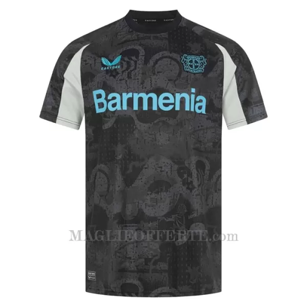 Maglia Bayer 04 Leverkusen Jeremie Frimpong 30 Gara Third 2024/25