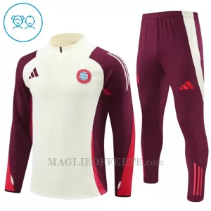 Bayern Monaco Tuta felpata da allenamento Bambino 2024/25 Bianco Bayern Monaco Tuta felpata da allenamento Bambino 2024/25 Bianco