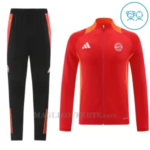 Bayern Monaco Tute da giacca da allenamento Bambino 2024/25 Rosso Bayern Monaco Tute da giacca da allenamento Bambino 2024/25 Rosso