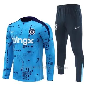Chelsea Tuta felpata da allenamento 2024/25 Blu Chelsea Tuta felpata da allenamento 2024/25 Blu