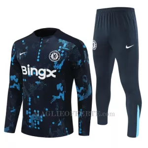 Chelsea Tuta felpata da allenamento 2024/25 Navy Chelsea Tuta felpata da allenamento 2024/25 Navy
