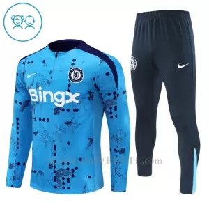 Chelsea Tuta felpata da allenamento Bambino 2024/25 Blu Chelsea Tuta felpata da allenamento Bambino 2024/25 Blu