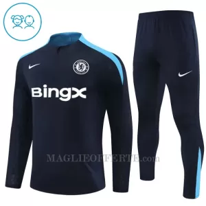 Chelsea Tuta felpata da allenamento Bambino 2024/25 Nero Chelsea Tuta felpata da allenamento Bambino 2024/25 Nero