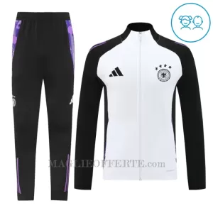 Germania Tute da giacca da allenamento Bambino 2024/25 Bianco Germania Tute da giacca da allenamento Bambino 2024/25 Bianco