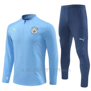 Manchester City Tuta felpata da allenamento 2024/25 Blu Manchester City Tuta felpata da allenamento 2024/25 Blu