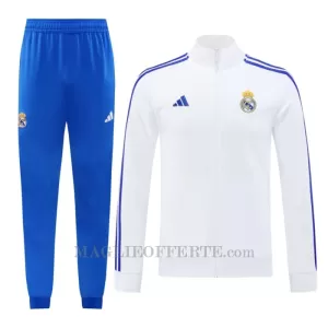 Real Madrid Tute da giacca da allenamento 2024/25 Bianco Real Madrid Tute da giacca da allenamento 2024/25 Bianco