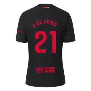 Maglia Barcellona Frenkie de Jong 21 Gara Away 2024/25
