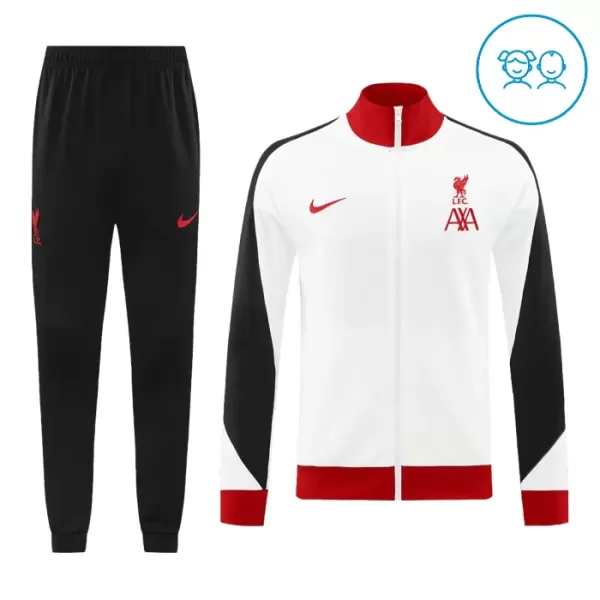 Liverpool Tute da giacca da allenamento Bambino 2024/25 Bianco Liverpool Tute da giacca da allenamento Bambino 2024/25 Bianco