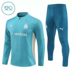 Olympique Marsiglia Teal Version Tuta felpata da allenamento Bambino 2024/25 Olympique Marsiglia Teal Version Tuta felpata da allenamento Bambino 2024/25