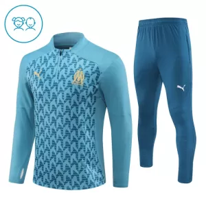 Olympique Marsiglia Tuta felpata da allenamento Bambino 2024/25 Blu Olympique Marsiglia Tuta felpata da allenamento Bambino 2024/25 Blu