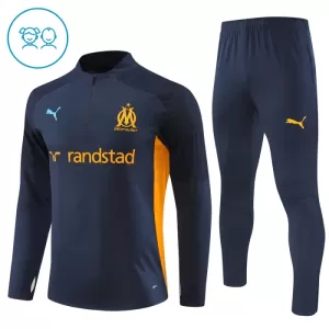 Olympique Marsiglia Tuta felpata da allenamento Bambino 2024/25 Navy Olympique Marsiglia Tuta felpata da allenamento Bambino 2024/25 Navy