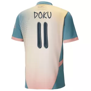 Maglia Manchester City Jérémy Doku 11 Gara Fourth 2024/25