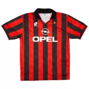Maglia AC Milan 1994-95 Gara Home Retro Maglia AC Milan 1994-95 Gara Home Retro
