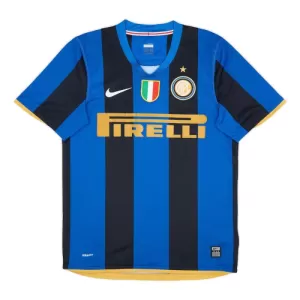Maglia Internazionale 2008-09 Gara Home Retro Maglia Internazionale 2008-09 Gara Home Retro