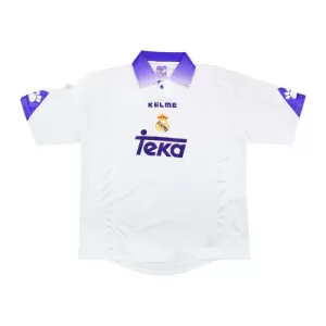 Maglia Real Madrid 1997-98 Gara Home Retro Maglia Real Madrid 1997-98 Gara Home Retro