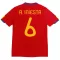 Maglia Spagna A. Iniesta 6 2010 Gara Home Retro