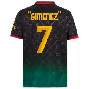 Maglia AC Milan Santiago Gimenez 7 Gara Fourth 2024/25