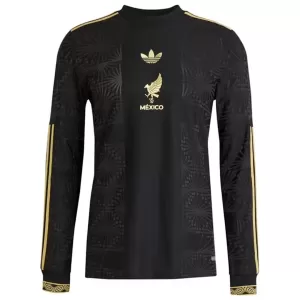 Maglia Messico 2024/25 Maniche Lunghe Nero (Speciell) Maglia Messico 2024/25 Maniche Lunghe Nero (Speciell)