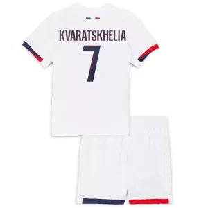 Maglia Paris Saint-Germain Kvaratskhelia 7 Bambino Gara Away 2024/25 Maglia Paris Saint-Germain Kvaratskhelia 7 Bambino Gara Away 2024/25