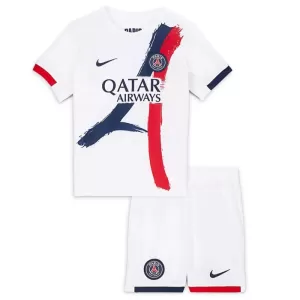 Maglia Paris Saint-Germain Kvaratskhelia 7 Bambino Gara Away 2024/25