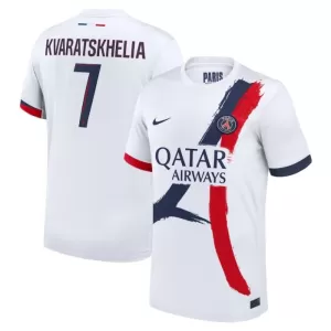 Maglia Paris Saint-Germain Kvaratskhelia 7 Gara Away 2024/25 Maglia Paris Saint-Germain Kvaratskhelia 7 Gara Away 2024/25