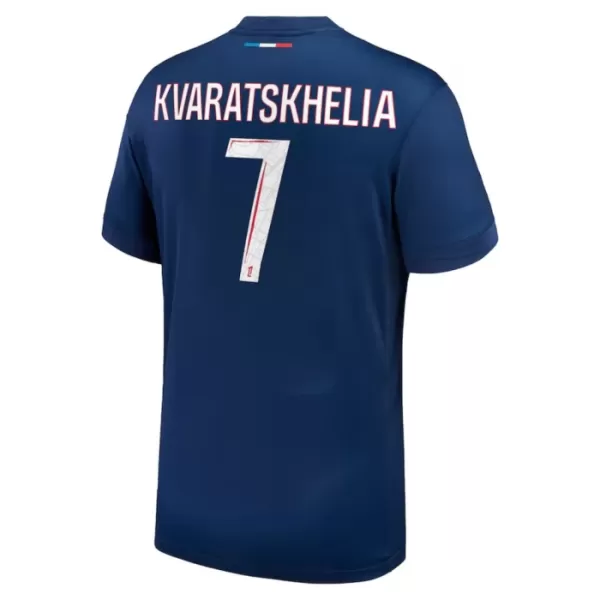 Maglia Paris Saint-Germain Kvaratskhelia 7 Gara Home 2024/25