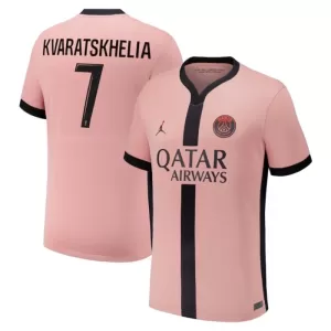 Maglia Paris Saint-Germain Kvaratskhelia 7 Gara Third 2024/25 Maglia Paris Saint-Germain Kvaratskhelia 7 Gara Third 2024/25