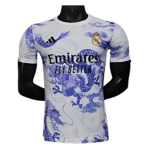 Maglia Real Madrid Dragon 2024/25 Bianco (Speciell) Maglia Real Madrid Dragon 2024/25 Bianco (Speciell)